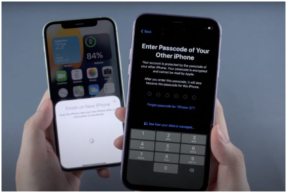 iPhone 资料转移教学，把旧iPhone 的资料移转到新iPhone 上