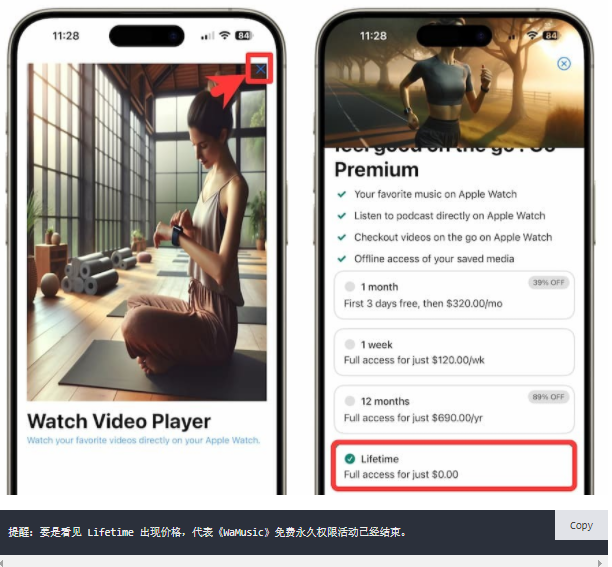 Apple Watch离线听歌APP WaMusic 终身限免和上手技巧
