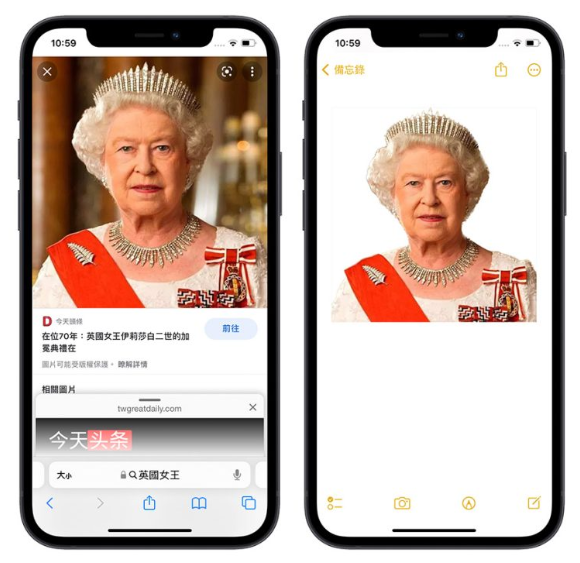 iOS 16 「拷贝主体」去背景功能超强