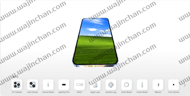 自己的iPhone 自己设计！如果iPhone 有4 颗镜头会变这样吗？