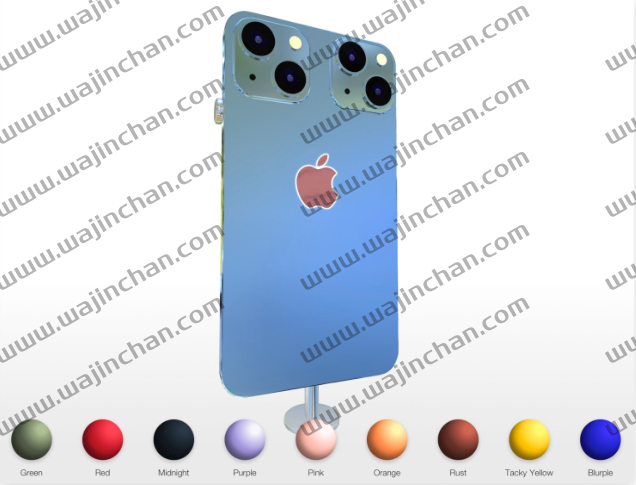 自己的iPhone 自己设计！如果iPhone 有4 颗镜头会变这样吗？