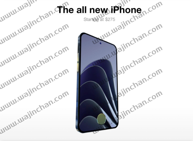 自己的iPhone 自己设计！如果iPhone 有4 颗镜头会变这样吗？