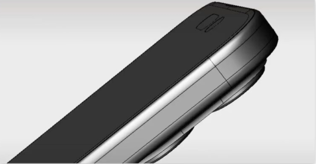 iPhone 15 Pro 又一份CAD 设计图外流，音量键从两颗变一颗