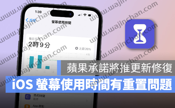iOS 屏幕使用时间存在重置问题，苹果将另外推送更新修复