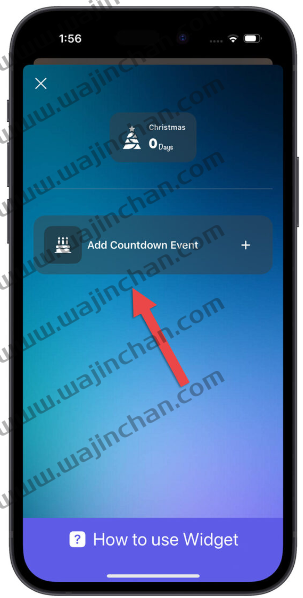 在iPhone 锁定画面加入日期倒数计时器，提醒你每个重要日期