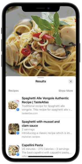 iPhone 图像查询进阶功能怎么用？还可以从料理查食谱、辨识符号