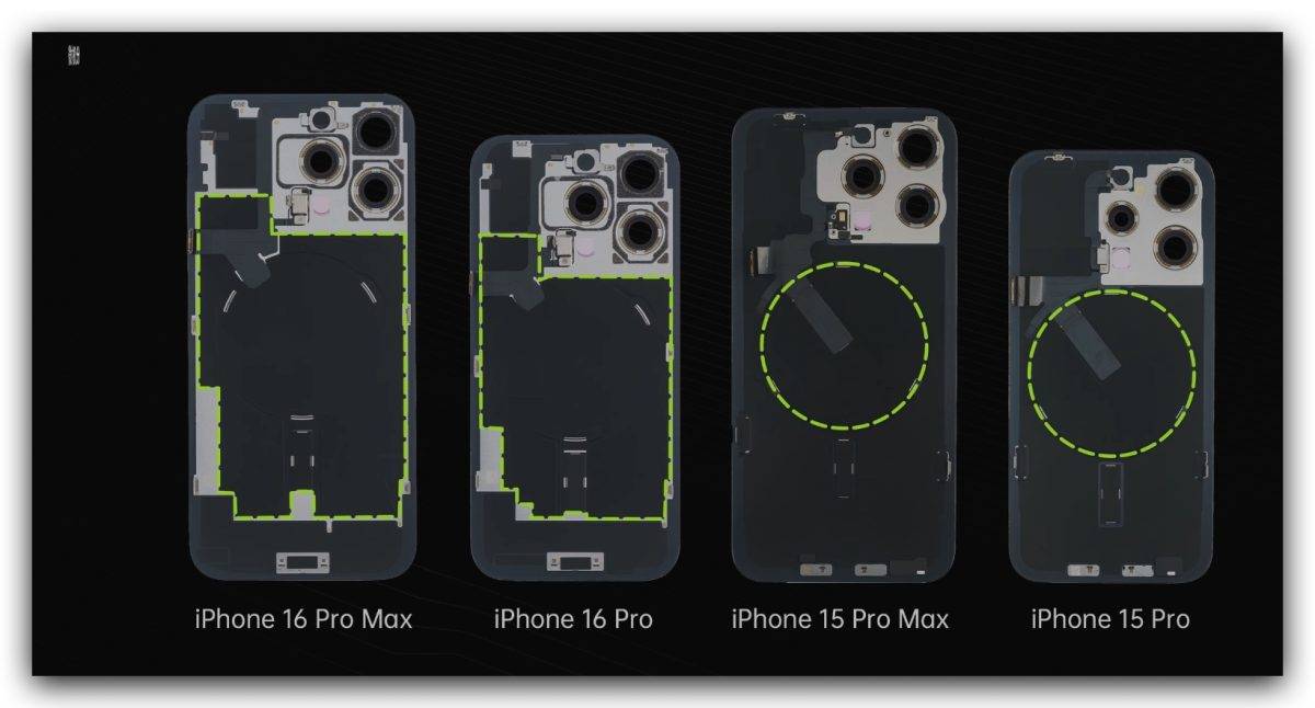 iPhone 16 Pro 拆解报告：散热有加料、16 Pro 采用金属外壳电池、相机控制钮超精密