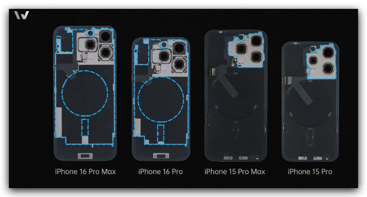 iPhone 16 Pro 拆解报告：散热有加料、16 Pro 采用金属外壳电池、相机控制钮超精密