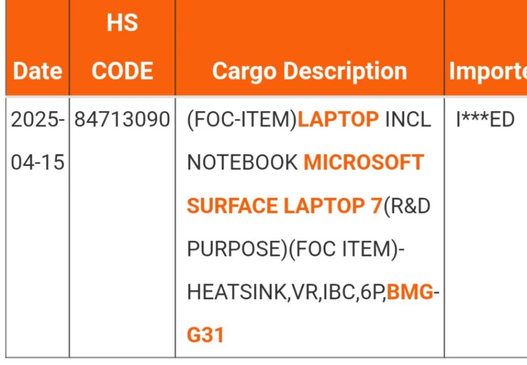 Intel Arc B770 显卡传将登陆笔电,NBD 出货单暗示搭载于 Surface Laptop