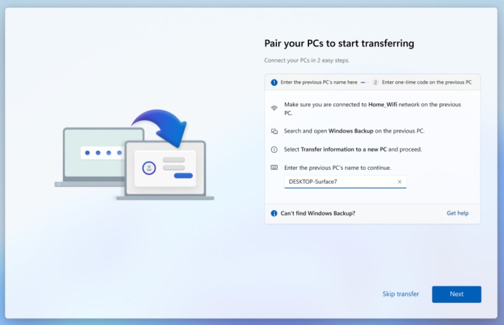 微软确认推出一键将旧电脑数据转移到 Windows 11 新电脑的工具，这些是能转移和不能转移的内容
