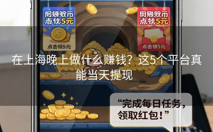 详细阅读:在上海晚上做什么赚钱?这5个平台真能当天提现 在上海晚上做什么赚钱?这5个平台真能当天提现