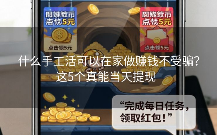 详细阅读:什么手工活可以在家做赚钱不受骗?这5个真能当天提现 什么手工活可以在家做赚钱不受骗?这5个真能当天提现